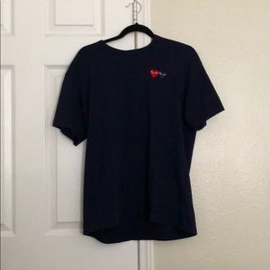 Comme des Garcons Navy Blue T-Shirt